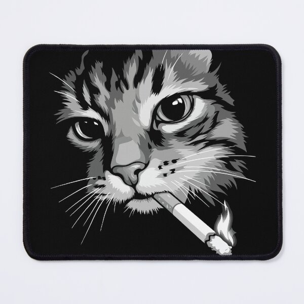 Item preview, Cool Smoking Cat designed and sold by BrownHorse90s.