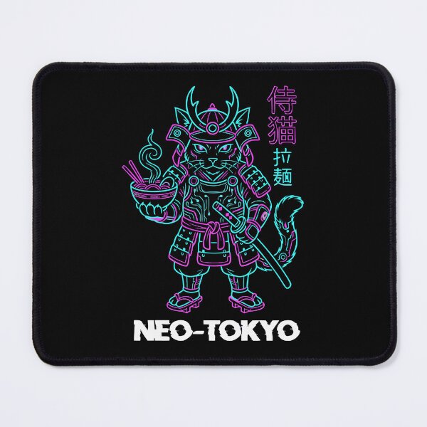 Item preview, Cyberpunk Samurai Cat Ramen Japanese Streetwear designed and sold by mantra2023.