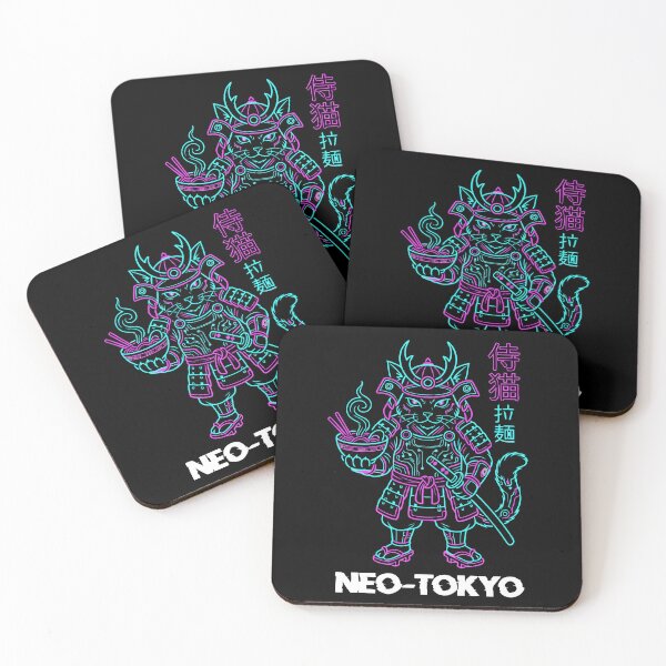 Item preview,  Cyberpunk Samurai Cat Ramen Japanese Streetwear designed and sold by mantra2023.