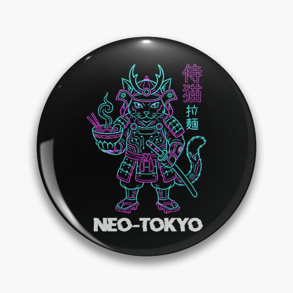 Item preview,  Cyberpunk Samurai Cat Ramen Japanese Streetwear designed and sold by mantra2023.