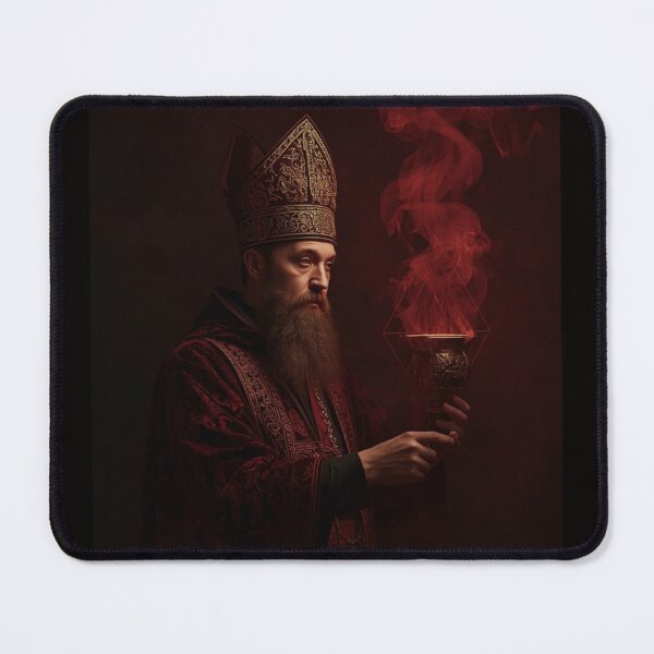 Item preview, Gothic High Priest Golden Censer Dark Sacred Art designed and sold by VintageManiac.