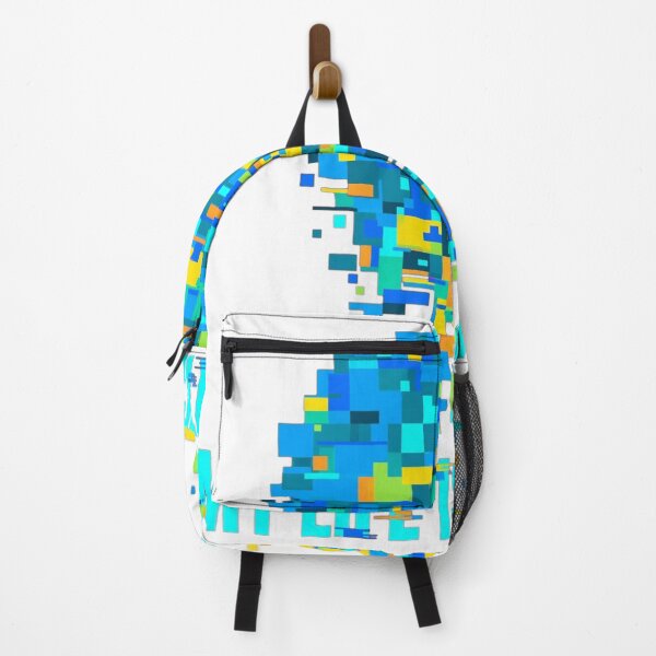 Item preview, My Life Is Glitch Abstract Pixel Face designed and sold by puzzell.