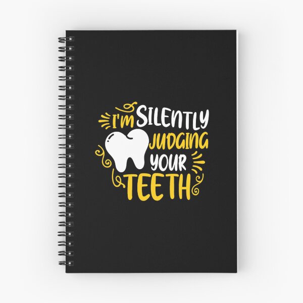 Item preview, I'm Silently Judging Your Teeth Dental Humor Graphic designed and sold by sbarraanguziec.