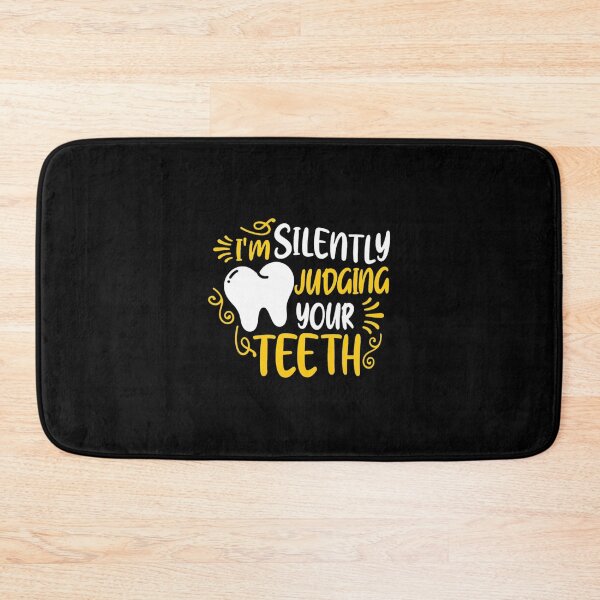 Item preview, I'm Silently Judging Your Teeth Dental Humor Graphic designed and sold by sbarraanguziec.
