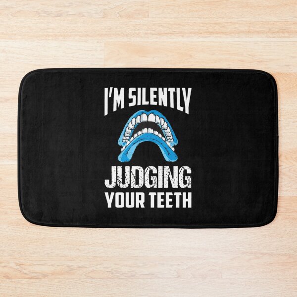 Item preview, I'm Silently Judging Your Teeth Braces Humorous designed and sold by illqudvorakm.
