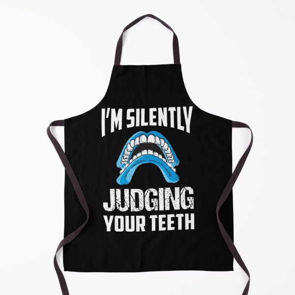 Item preview, I'm Silently Judging Your Teeth Braces Humorous designed and sold by illqudvorakm.