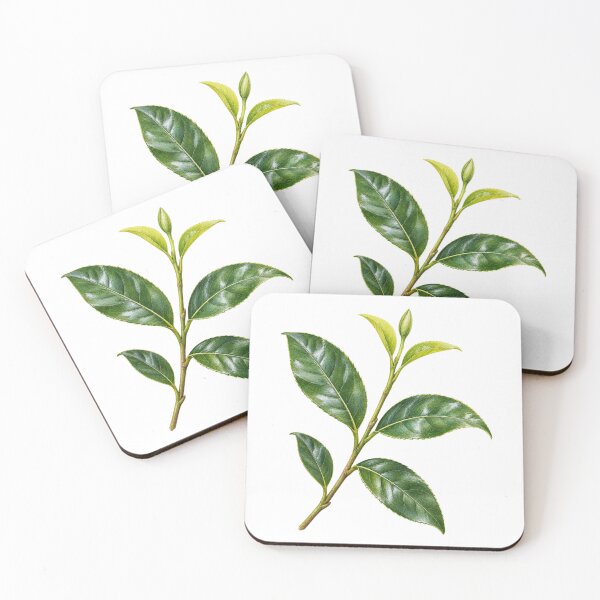 Item preview, Western Rwanda Tea Shoot Digital Watercolour designed and sold by FurusatoGallery.