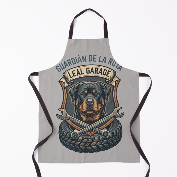 Item preview, Rottweiler Mechanic Garage Emblem - Guardian of the Route Dog Sticker designed and sold by EfectoCreativo.