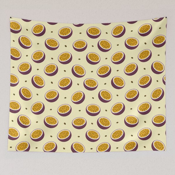 Item preview, Cute Passion Fruit Tropical Pattern designed and sold by teeperfect.