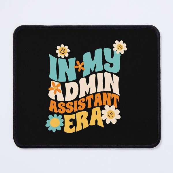 Item preview, In My Admin Assistant Era Retro Flower Design designed and sold by plachapgwurt.