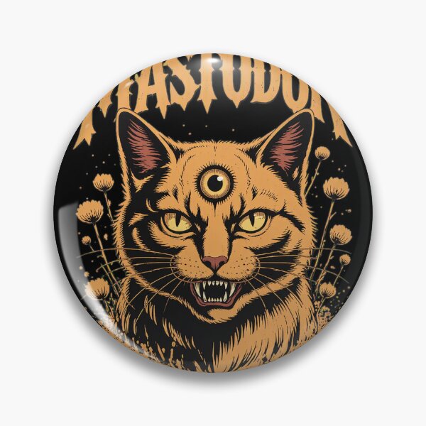 Item preview, MASTODONS Three Eyed Cat Band  designed and sold by MattenKranz.