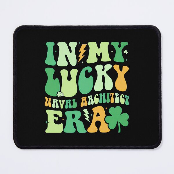 Item preview, In My Lucky Naval Architect Era Retro St Patrick's Day designed and sold by ossoizganongdo.