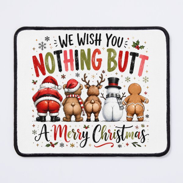 Item preview, Nothing Butt A Merry Christmas designed and sold by UnicornFlamingo.