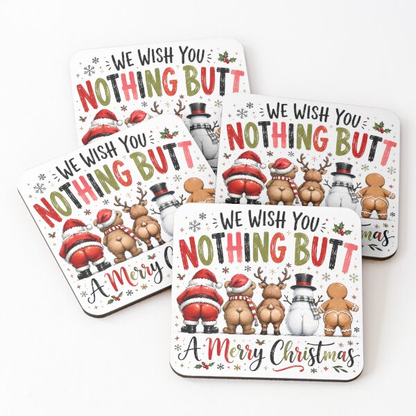 Item preview, Nothing Butt A Merry Christmas designed and sold by UnicornFlamingo.