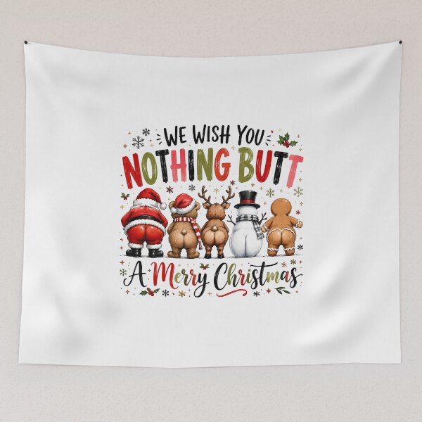 Item preview, Nothing Butt A Merry Christmas designed and sold by UnicornFlamingo.