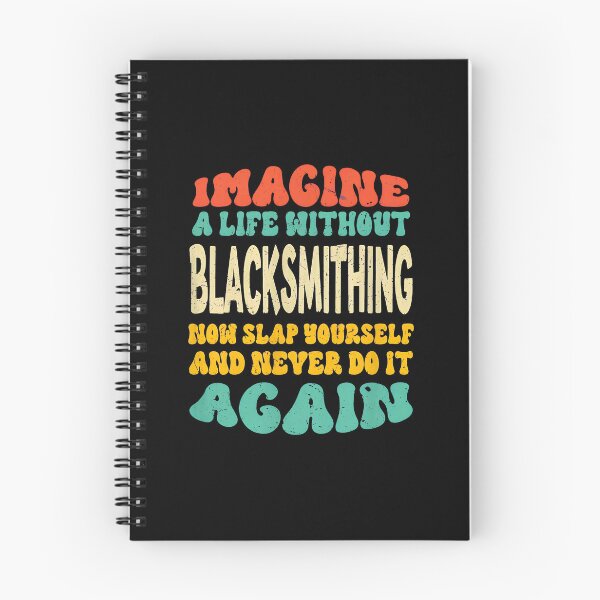 Item preview, Imagine Life Without Blacksmithing Wavy Retro designed and sold by illqudvorakm.