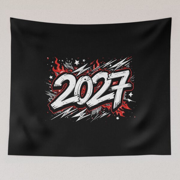 Item preview, 2027 Streetwear Typography designed and sold by ChicTrendz.