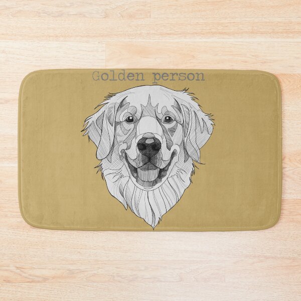 Item preview, Golden retriever in my sketch style.  designed and sold by Inked T.