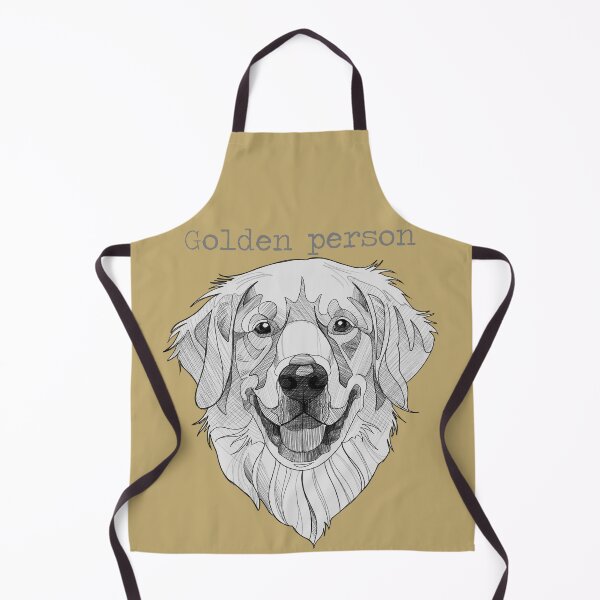 Item preview, Golden retriever in my sketch style.  designed and sold by Inked T.