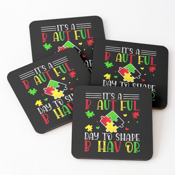 Item preview, Its A Beautiful Day To Shape Behavior Puzzle Pieces designed and sold by ossoizganongdo.