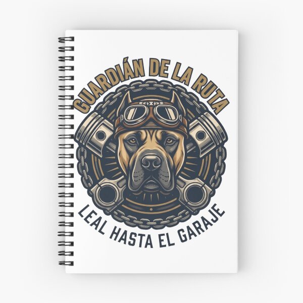 Item preview, Presa Canario Biker Mechanic Emblem - Guardian of the Route Dog Sticker designed and sold by EfectoCreativo.