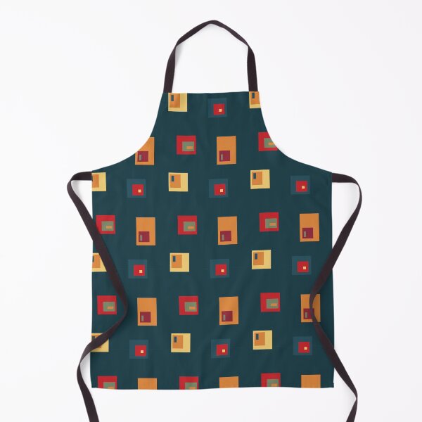 Item preview, Retro Bauhaus Quadrants Blue designed and sold by Qousqoza7.