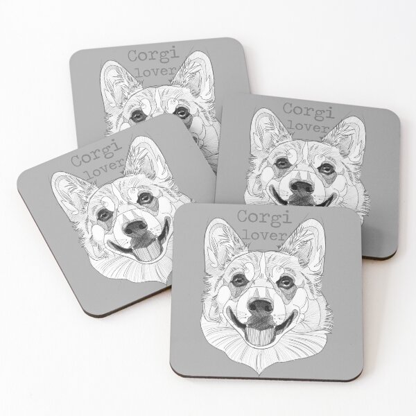 Item preview, Corgi done in my style. I hope you enjoy it! designed and sold by Inked T.