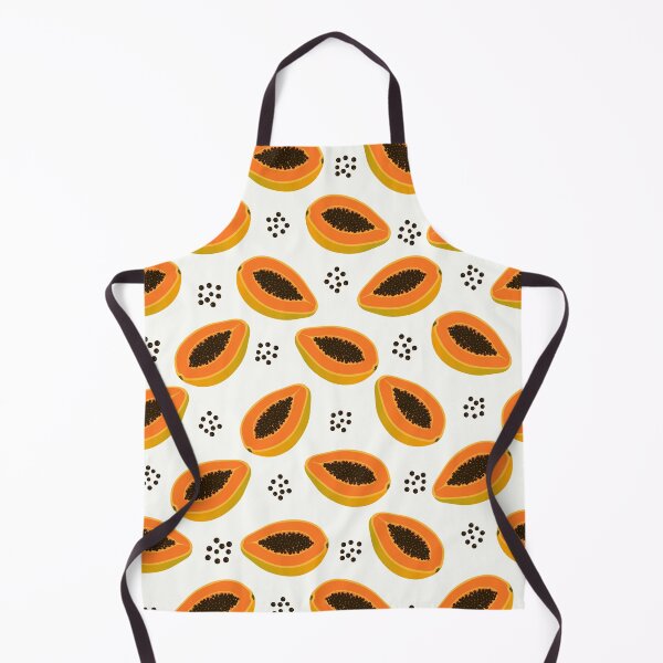 Item preview, Cute Papaya Tropical Seamless Pattern designed and sold by teeperfect.