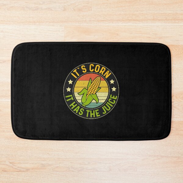 Item preview, It's Corn It Has The Juice Retro Sunset Emblem designed and sold by ossoizganongdo.