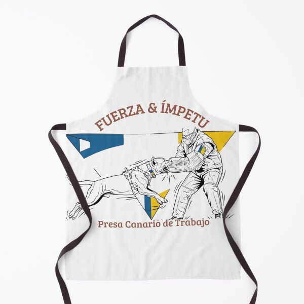 Item preview, Working Presa Canario Bite Work Emblem - Fuerza e Impetu Dog Sticker designed and sold by EfectoCreativo.