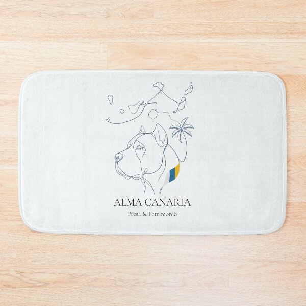 Item preview, Minimalist Presa Canario Canary Islands Line Art - Alma Canaria Sticker designed and sold by EfectoCreativo.