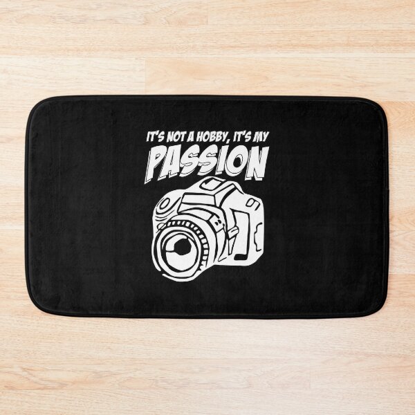 Item preview, It's Not A Hobby, It's My Passion Camera Graphic designed and sold by sbarraanguziec.
