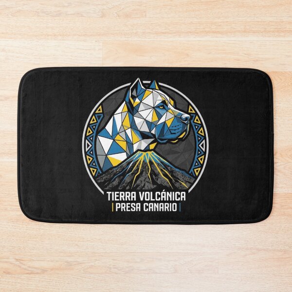 Item preview, Geometric Presa Canario Volcanic Emblem - Volcanic Earth Dog Sticker designed and sold by EfectoCreativo.