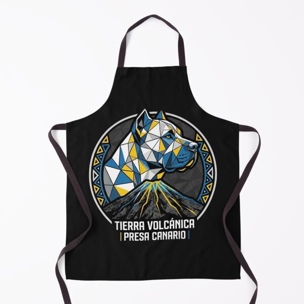 Item preview, Geometric Presa Canario Volcanic Emblem - Tierra Volcanica Dog Sticker designed and sold by EfectoCreativo.