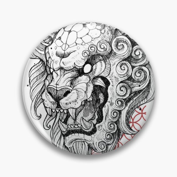 Item preview, Karajishi,  protector of sacred spaces. designed and sold by Inked T.