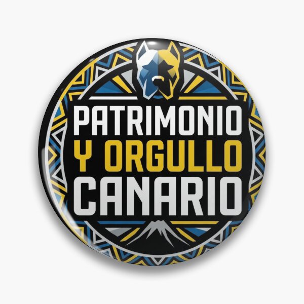 Item preview, Canary Islands Heritage and Pride - Presa Emblem - Canary Islands Dog Sticker designed and sold by EfectoCreativo.