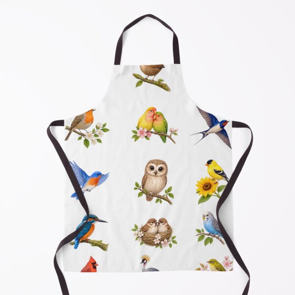 Item preview, Vintage Watercolor Realistic Bird Illustration Collection for Nature Crafts and Stickers designed and sold by Rehnair.