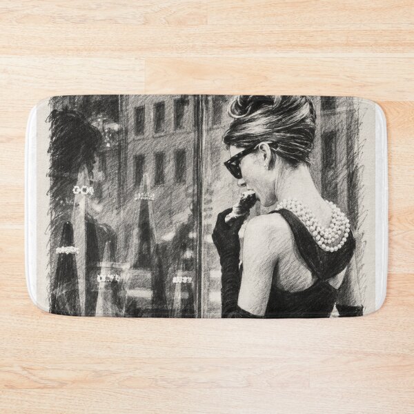 Item preview, Breakfast at Tiffany's Movie Poster designed and sold by Quiet Sun.