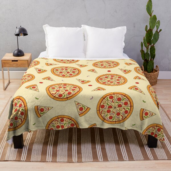 Item preview, Pizza Slice and Whole Pizza Seamless Pattern designed and sold by teeperfect.
