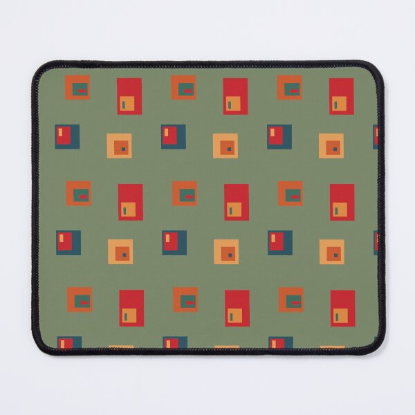 Item preview, Retro Bauhaus Quadrants Sage designed and sold by Qousqoza7.