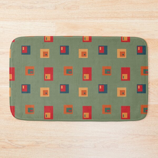 Item preview, Retro Bauhaus Quadrants Sage designed and sold by Qousqoza7.