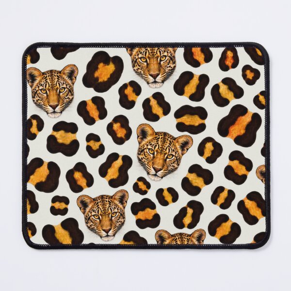 Item preview, Small Leopard Rosettes and Head Pattern designed and sold by annenambiro.