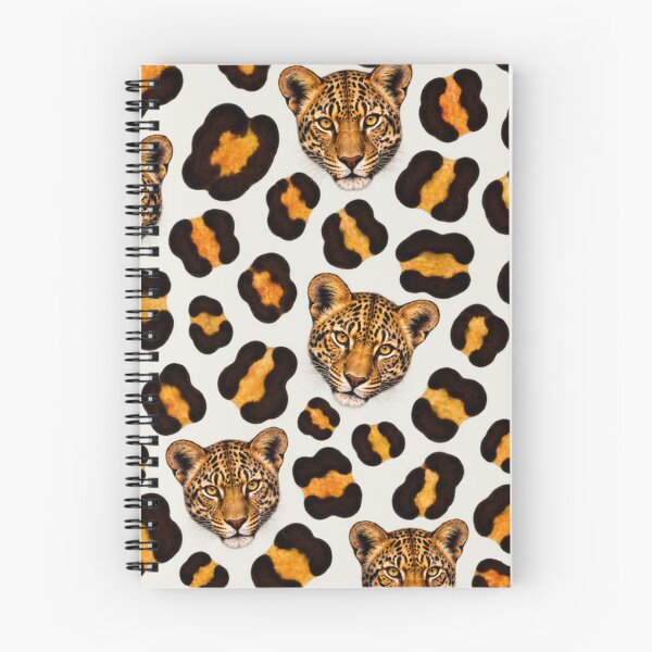 Item preview, Small Leopard Rosettes and Head Pattern designed and sold by annenambiro.