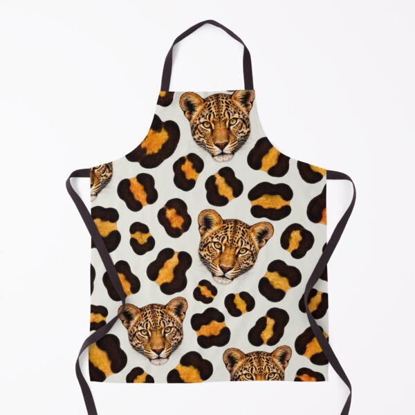 Item preview, Small Leopard Rosettes and Head Pattern designed and sold by annenambiro.