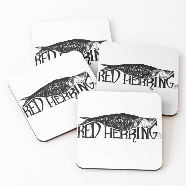 Item preview, Vintage fish -Red herring - Hand Drawn India Ink Engraving Style designed and sold by Come-illustrate.