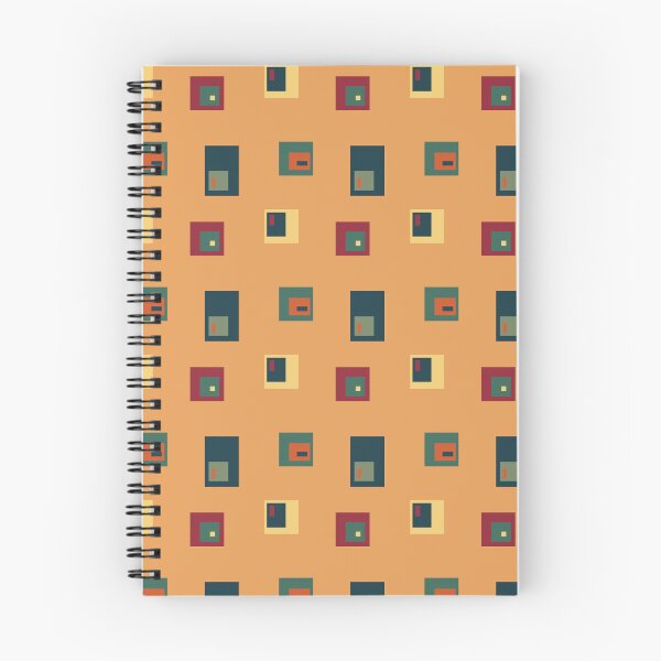 Item preview, Retro Bauhaus Quadrants Terracotta designed and sold by Qousqoza7.
