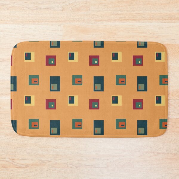 Item preview, Retro Bauhaus Quadrants Terracotta designed and sold by Qousqoza7.