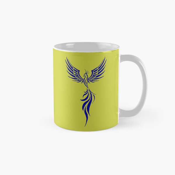 Item preview, Majestic Blue Rising Phoenix Firebird Graphic designed and sold by URSM.