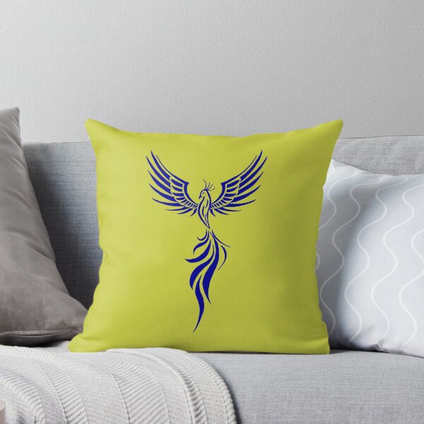 Item preview, Majestic Blue Rising Phoenix Firebird Graphic designed and sold by URSM.