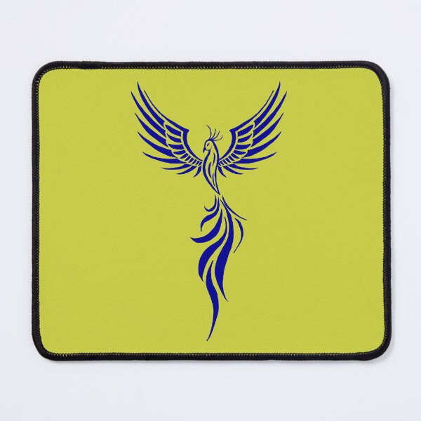 Item preview, Majestic Blue Rising Phoenix Firebird Graphic designed and sold by URSM.